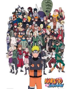 5277 Naruto Shippuden / Group Poster