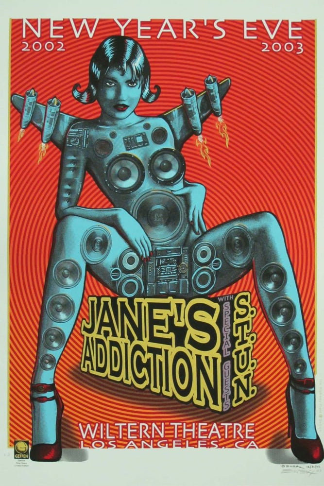 5307 Jane's Addiction / New Year's Eve Poster