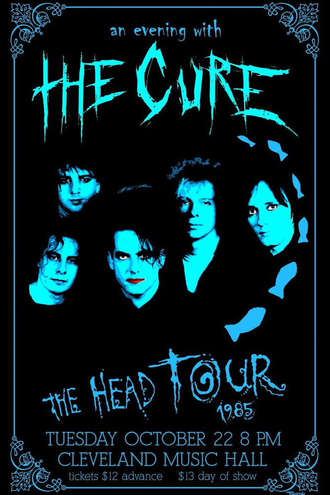 5308 Cure / Head Tour Poster