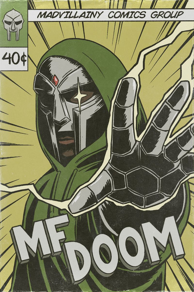 5311 MF Doom / Madvillainy Comics Poster