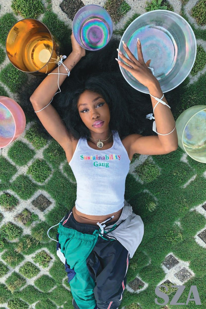 5318 SZA / Laying Poster