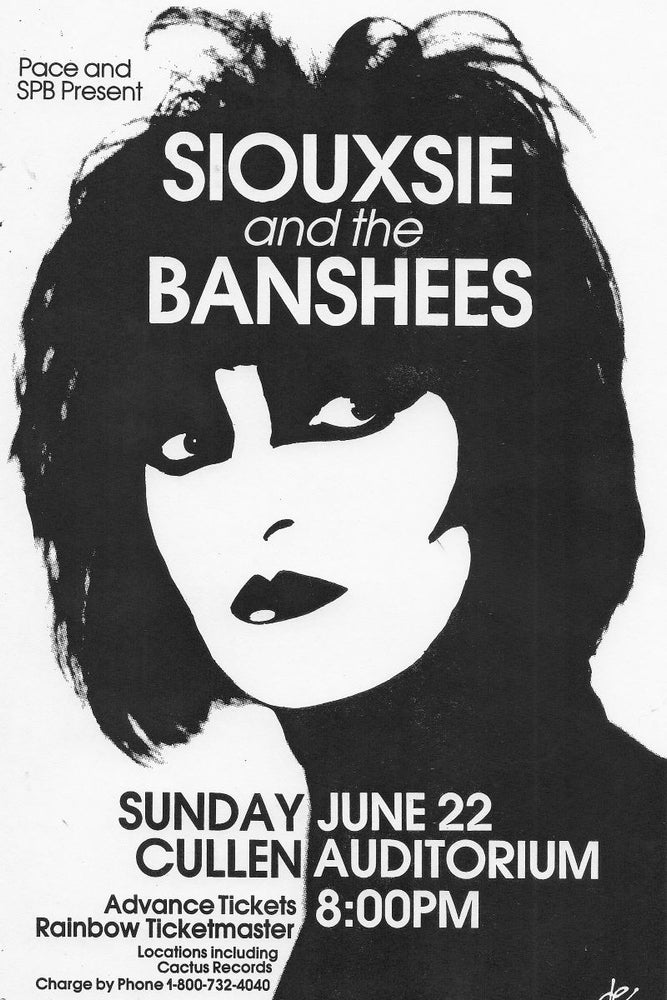 5320 Siouxsie And The Banshees / Silhouette Poster