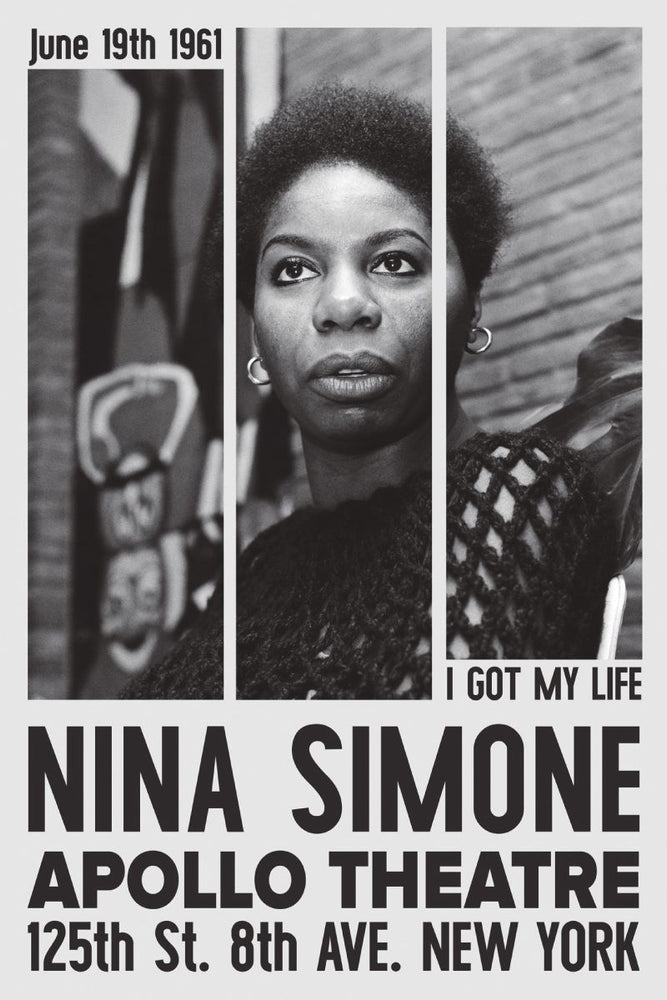 5382 Nina Simone / I Got My Life Poster
