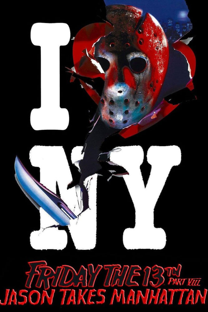 5387 Friday The 13th - I Love NYC Poster