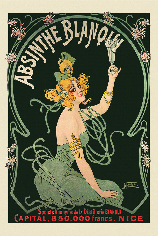 NY876 Nover / Absinthe Blanqui poster