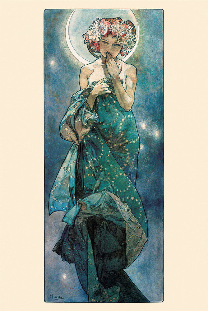 NY878 Mucha / Moon poster